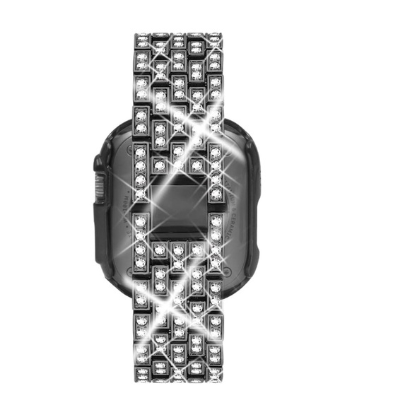 NIB Black Rhinestone Apple Watch band